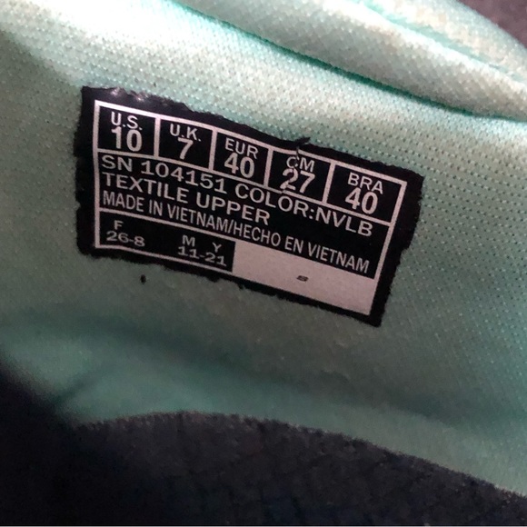 Skechers Women’s Gratis Running Shoes Sneakers 104151 Blue Memory Foam Size 10 - Picture 8 of 10